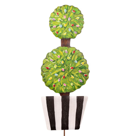 Merry & Bright Potted Topiary