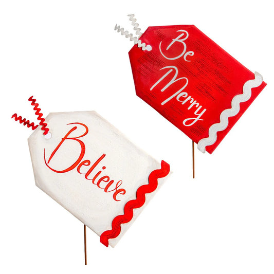 Ric Rac Metal Gift Tags