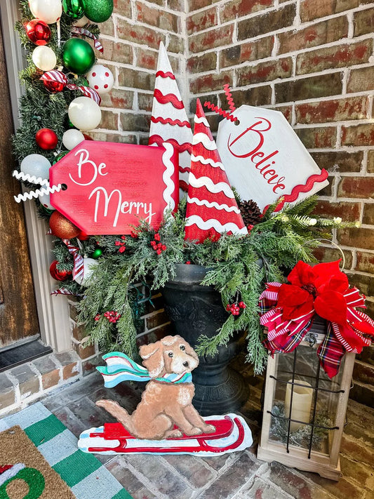 Ric Rac Metal Gift Tags