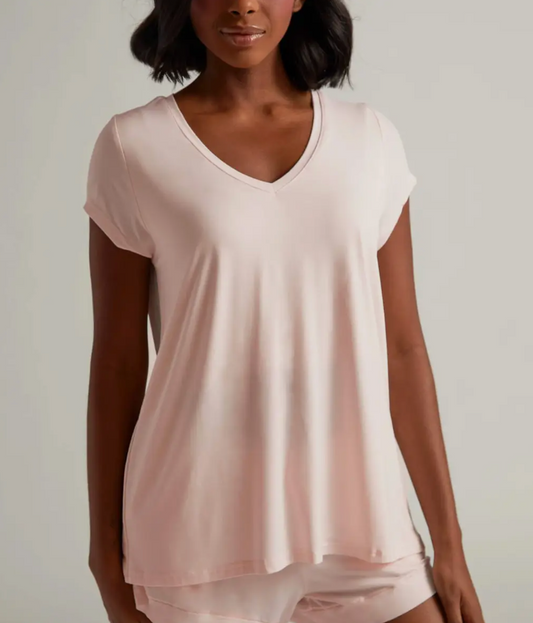 Faceplant Bamboo V-Neck Tee Shirt