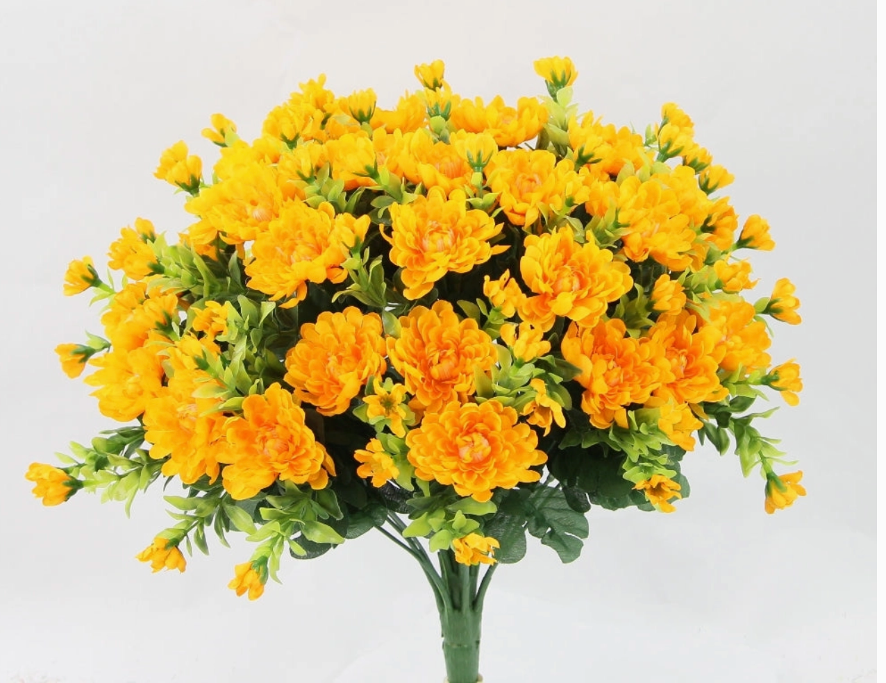 15.5" Mum Bush ( Assorted Colors )
