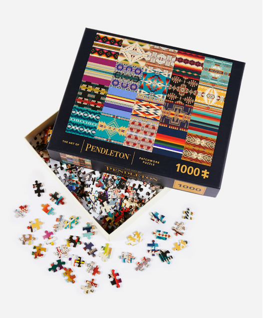 ART OF PENDLETON PATCHWORK PUZZLE 1000 Pc.