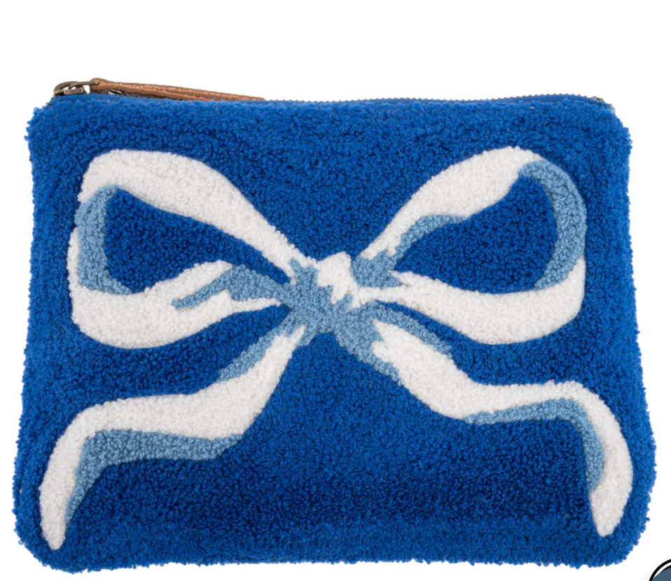 Bow Embroidered Carry All