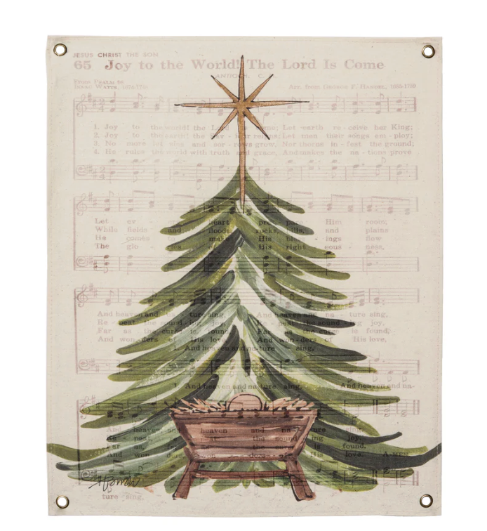 Manger Tree Wall Art