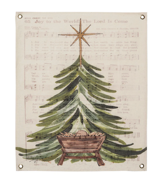 Manger Tree Wall Art
