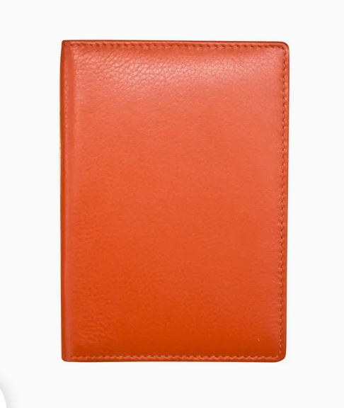 Leather Passport Case with Cc Holder
