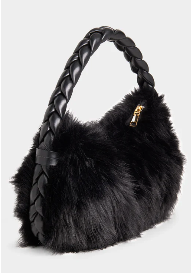 Gia Faux Fur Mini Tote