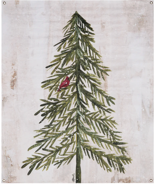 Paper Cardinal Tree Wall Art