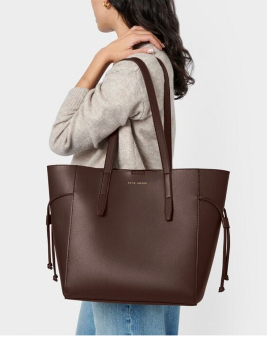 Ashley Tote Bag ( Chocolate )