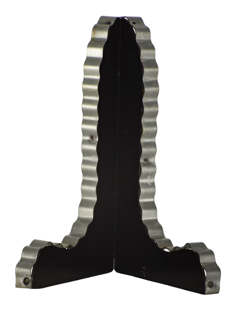 Mini Black & Galvanized Easel