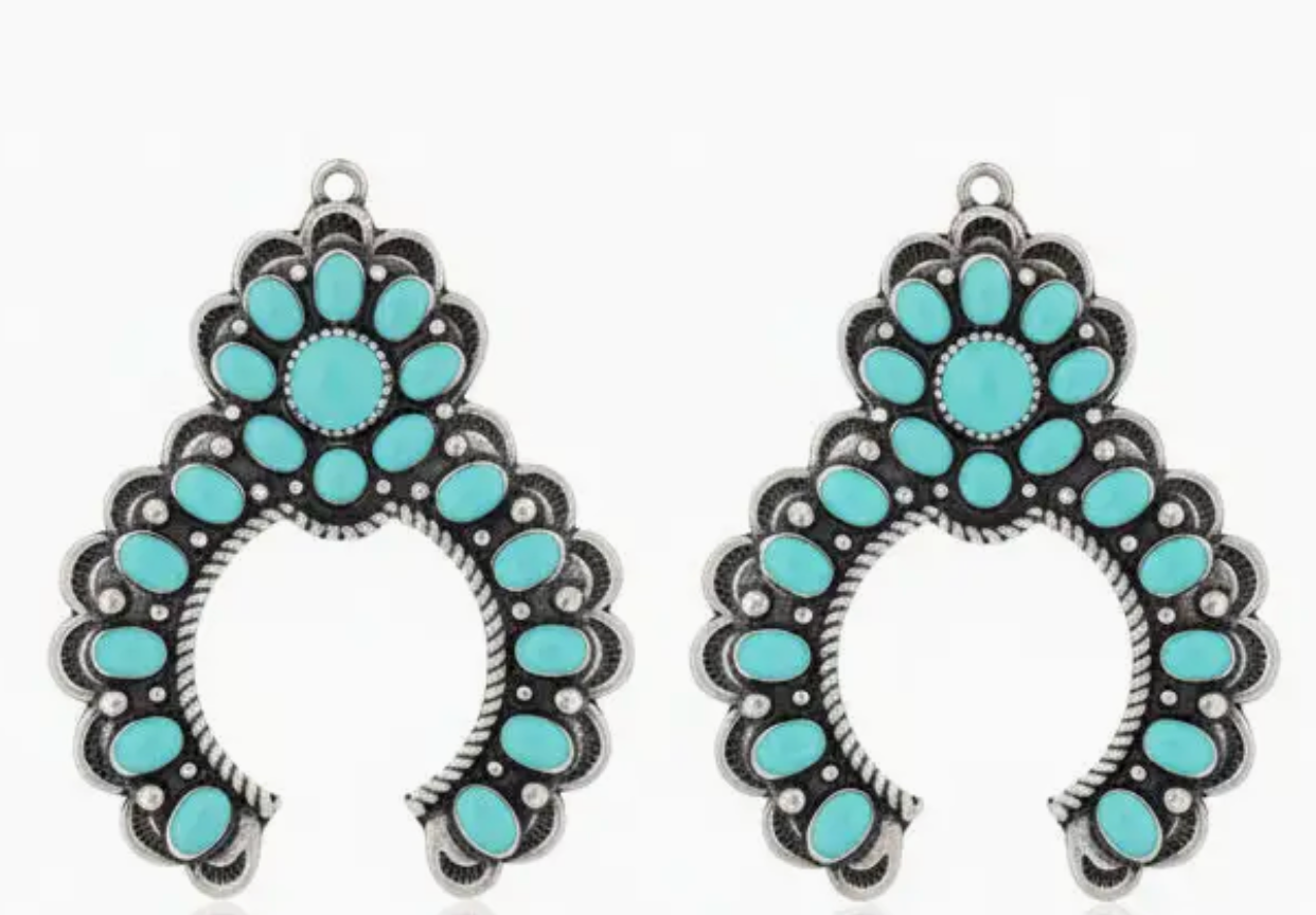 Turquoise Faux Earrings