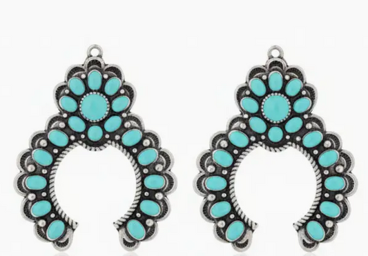 Turquoise Faux Earrings