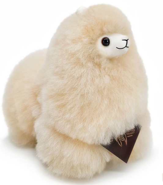 Naturals   Alpaca Mini  Stuffed Animal ( Assorted )