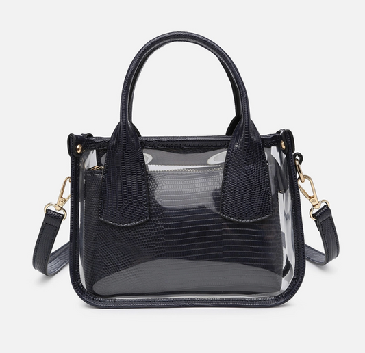 Jen & Co Stacey Clear Crossbody Bag
