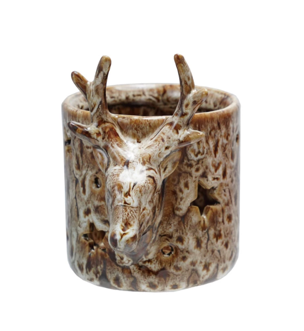 Stoneware Tealight/Votive Holder