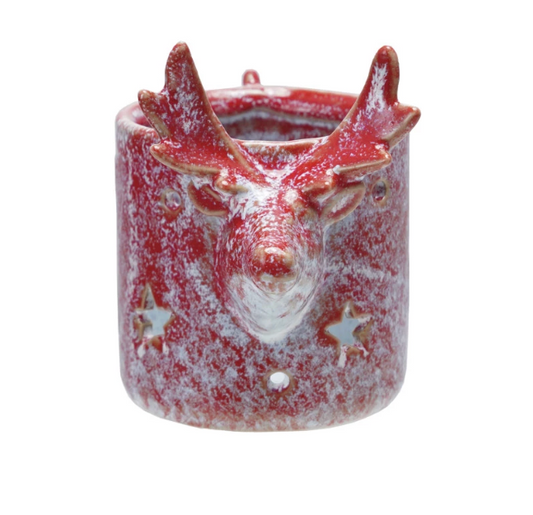 Stoneware Tealight/Votive Holder