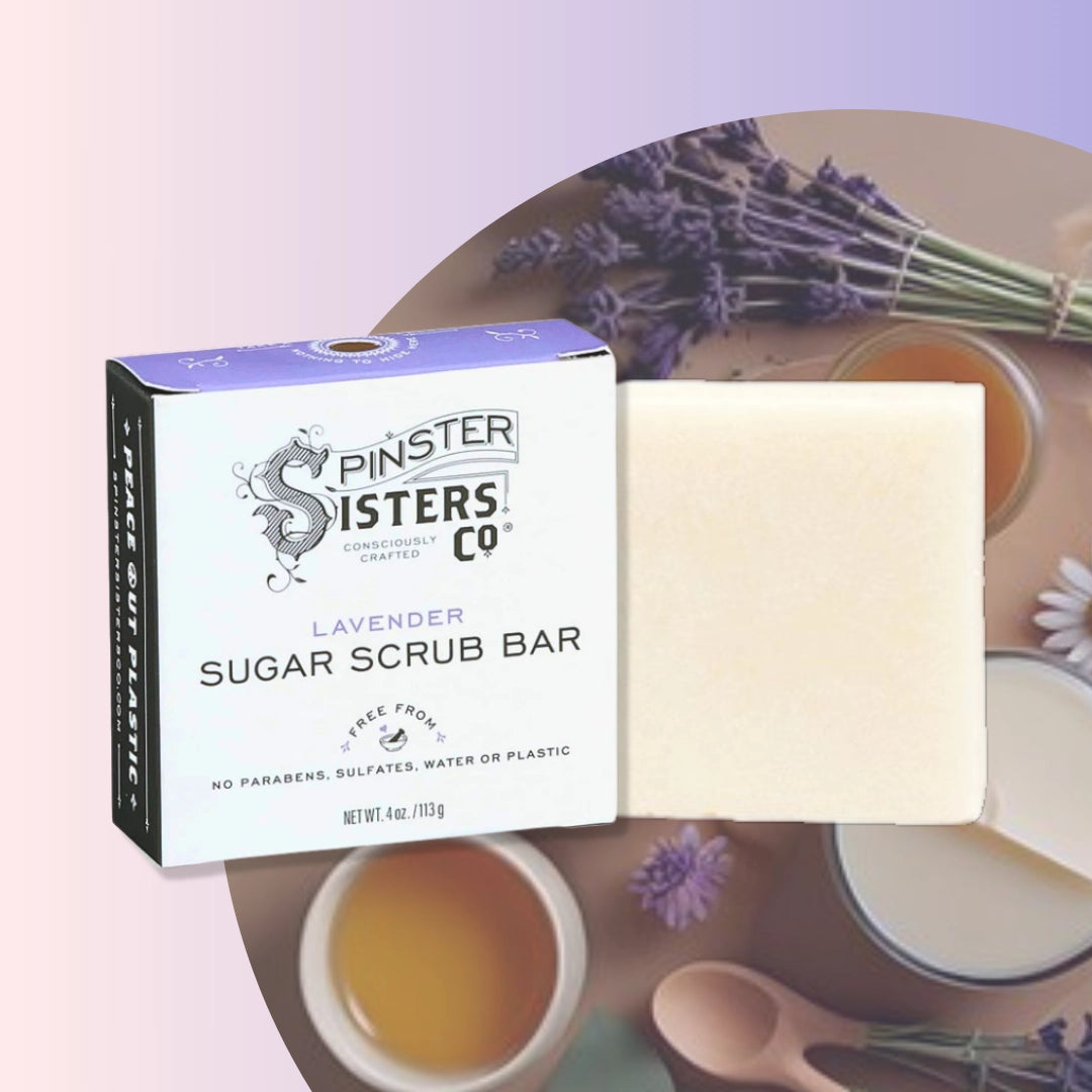 Sugar Scrub Bar For Exfoliation & Calm