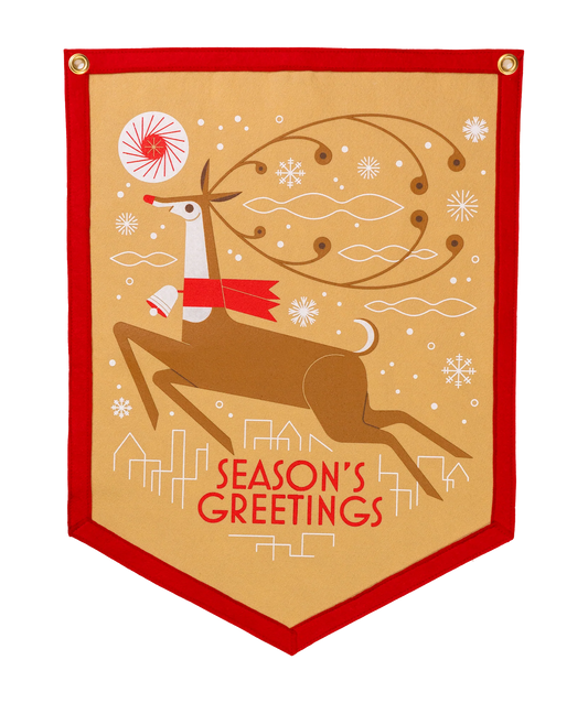Season's Greetings Flag
