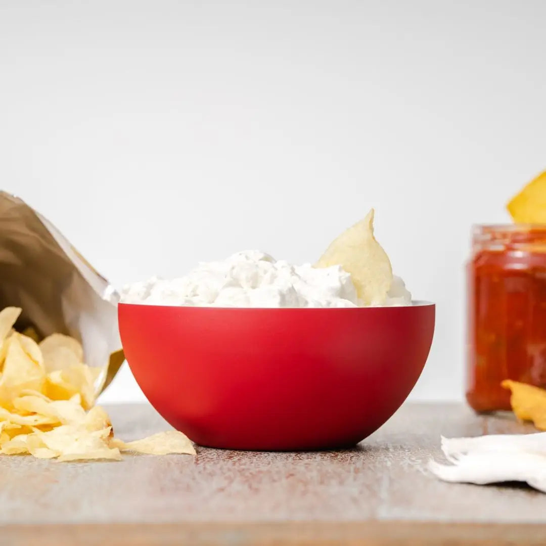 Vacuum Insulated Small Bowl  Picnic Party Ready (Strawberry)