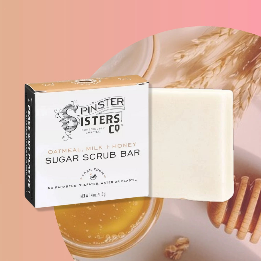 Oatmeal Milk & Honey Sugar Scrub Bar