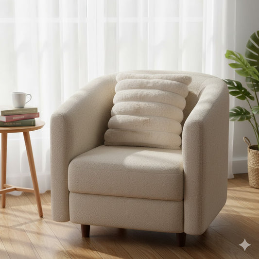 Square Faux Fur Pillow