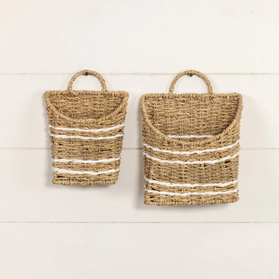 Hanging Woven Baskets