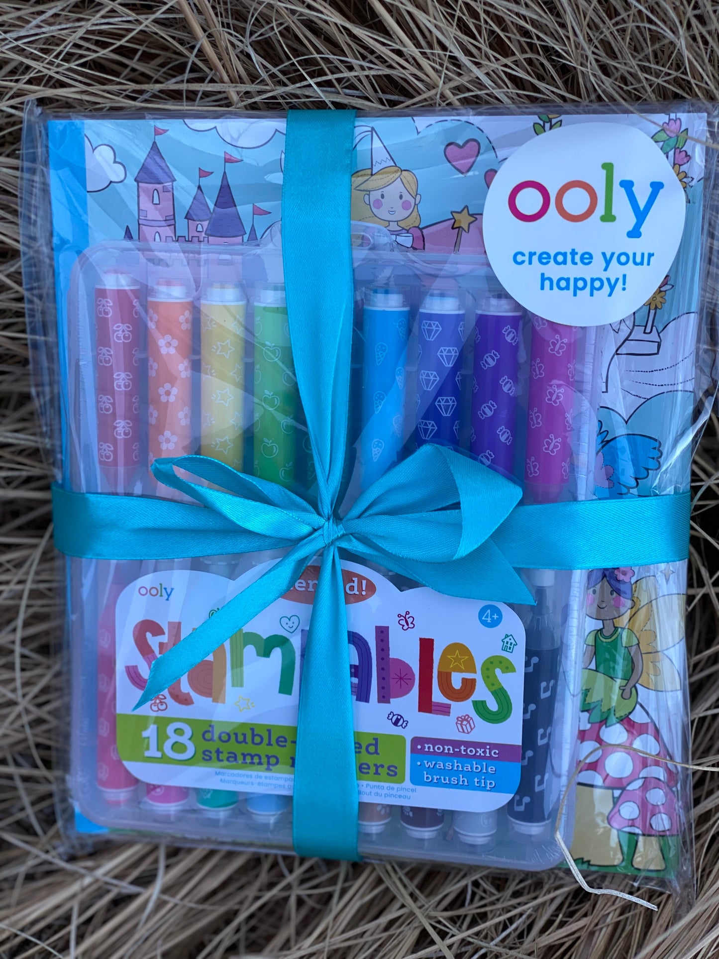 Princess and Fairies Stampables Coloring Pack