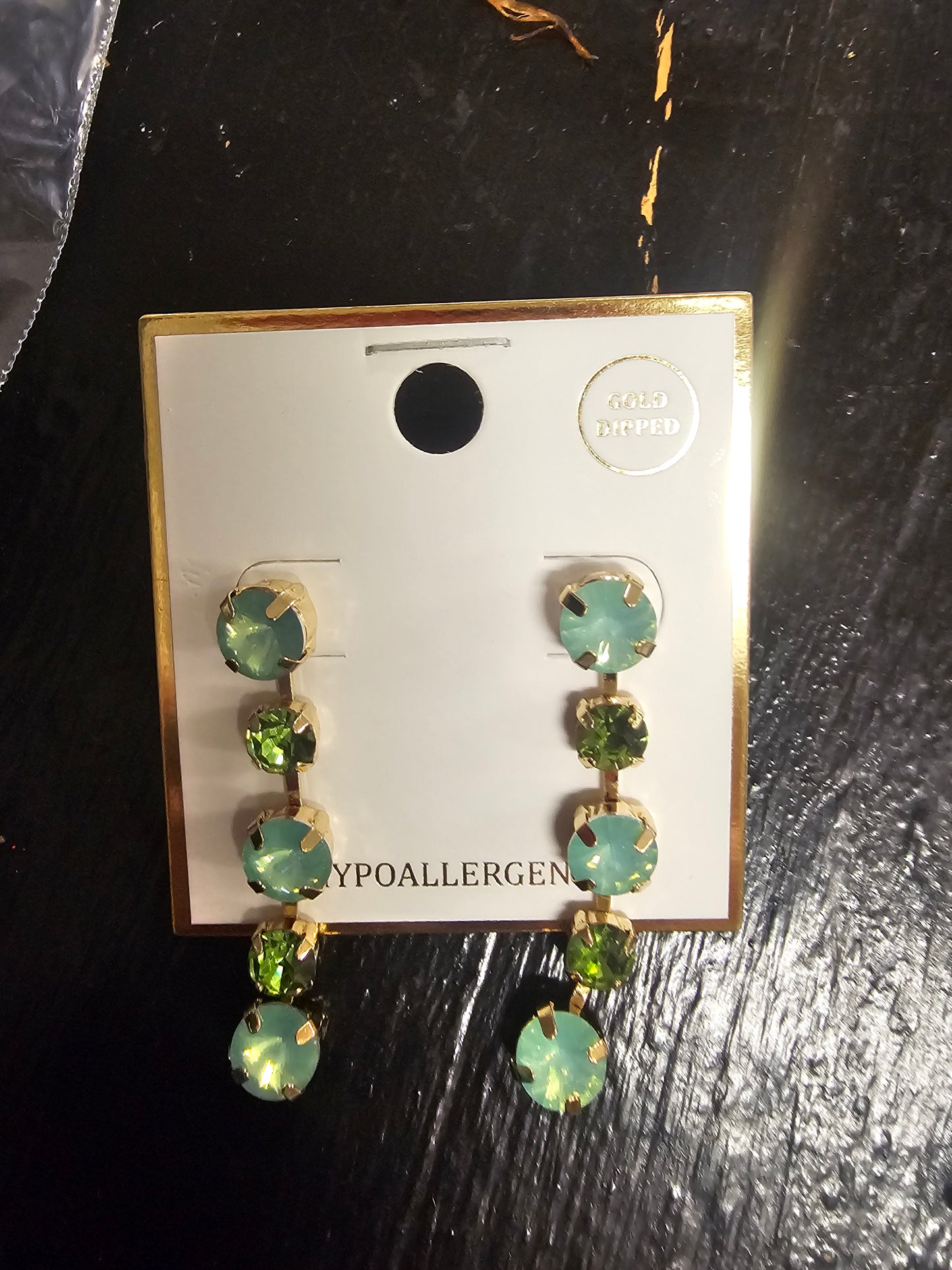 Green Drop Earring IMS