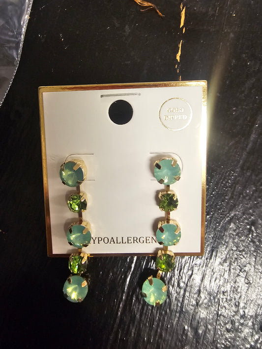 Green Drop Earring IMS