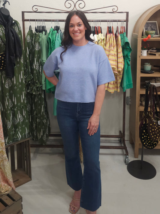 The Twila Top IMS/blue