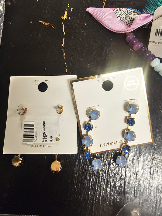 Blue Drop Earring IMS