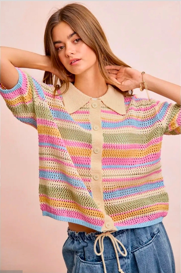 The Rainbow Cardigan IMS