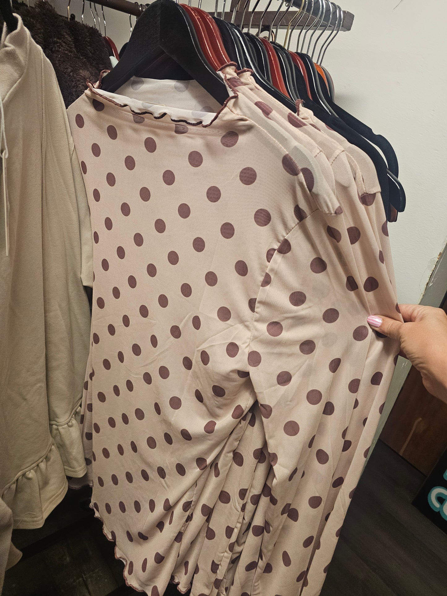 The Polka Dot Layering Top IMS