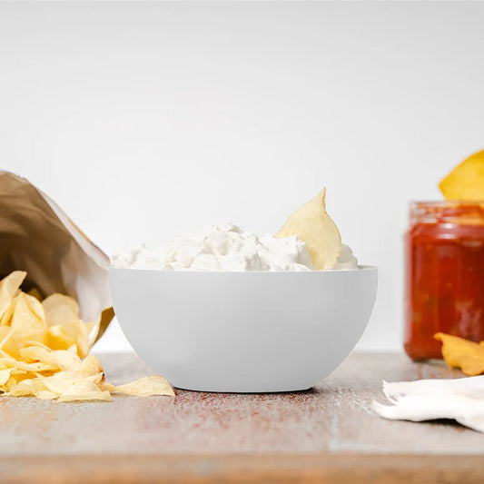 Vacuum-Insulated Small Serving Bowl  (White Icing)